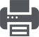 gray printer icon