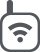 gray wireless infrastructure icon
